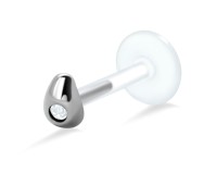 Drop Stone Labrets push-in LA-1301